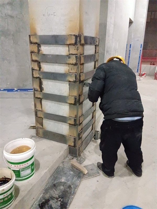 未來之瞳(城市展廳)加固工程 一層 柱包項(xiàng)目